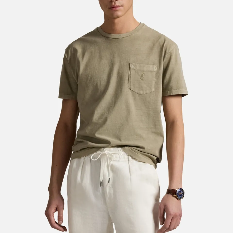 T-Shirts|T-Shirts|Dr. Martens Polo Ralph Lauren Pocket Cotton-Jersey T-Shirt - S