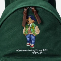 Bags|Holiday Bags|Polo Ralph Lauren Polo Bear Canvas Backpack