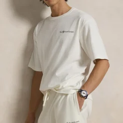 T-Shirts|T-Shirts|BOSS Black Polo Ralph Lauren Printed Logo Cotton-Jersey T-Shirt - XXL