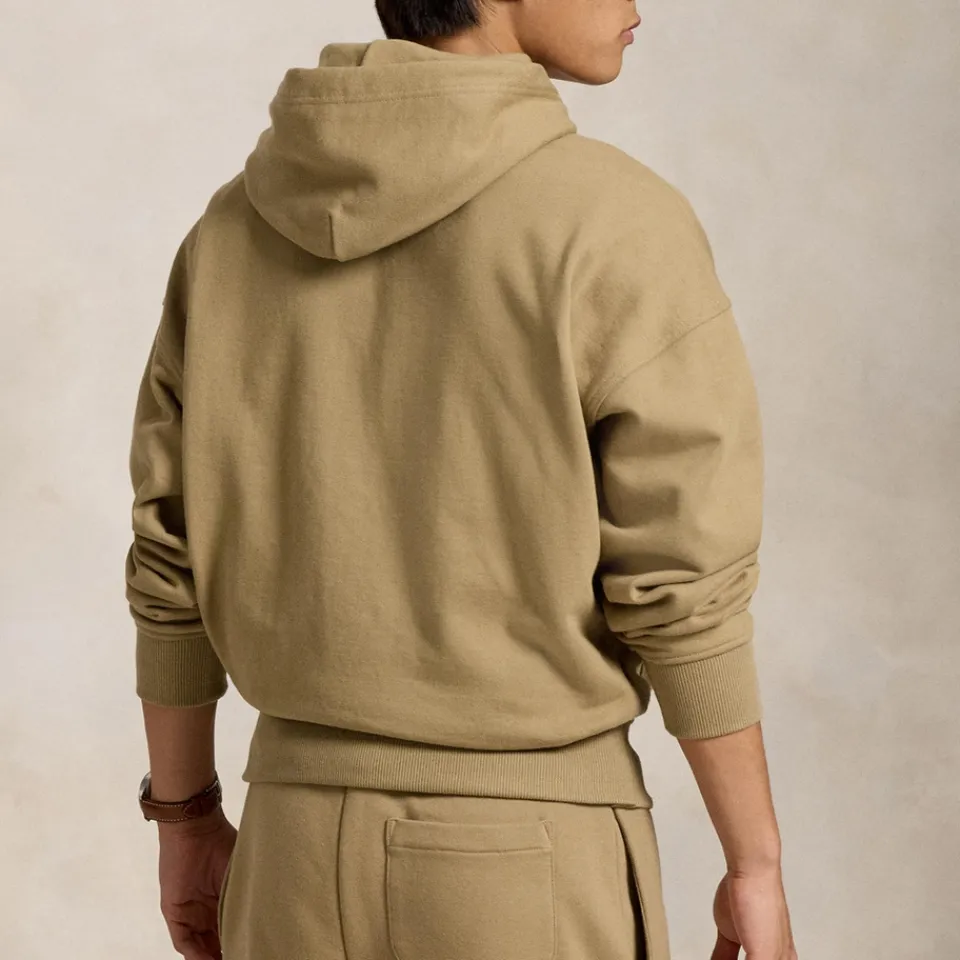 Sweatshirts|Dr. Martens Polo Ralph Lauren Printed Logo Cotton-Blend Jersey Hoodie - S