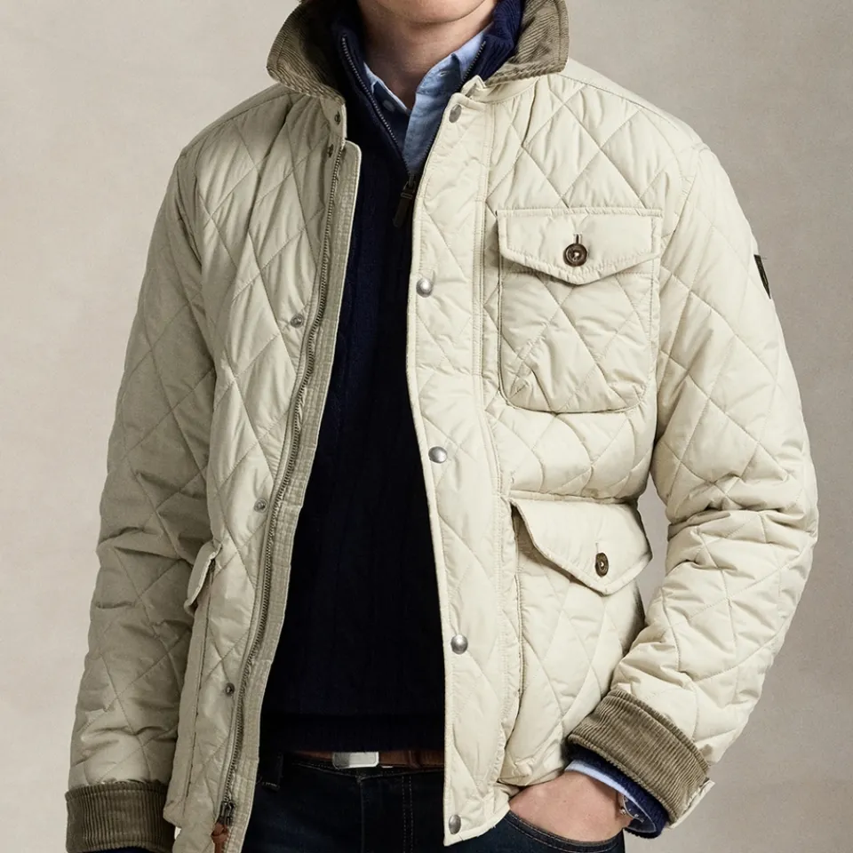 Jackets|Coats|REPRESENT Polo Ralph Lauren Quilted Shell Beaton Field Jacket - M