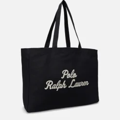 Bags|Holiday Bags|Polo Ralph Lauren Script Cotton-Canvas Tote Bag