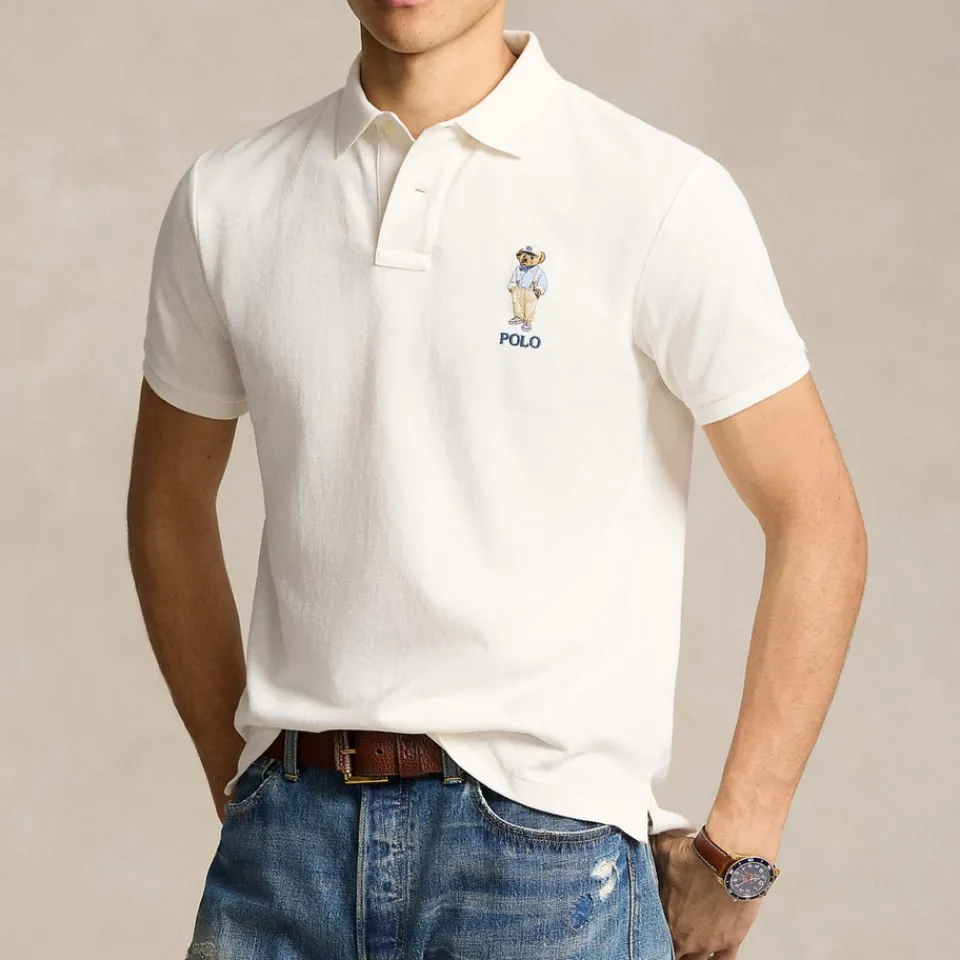 Polo Shirts|Dr. Martens Polo Ralph Lauren Slim Fit Cottton-Piqué Polo Shirt - XL