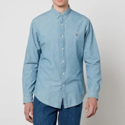 Shirts|Shirts|Dr. Martens Polo Ralph Lauren Slim-Fit Cotton-Chambray Shirt - S