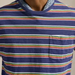 T-Shirts|T-Shirts|Dr. Martens Polo Ralph Lauren Striped Cotton-Jersey T-Shirt - S
