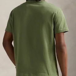 T-Shirts|T-Shirts|Polo Ralph Lauren Summer Embroidered Cotton-Jersey T-Shirt - L