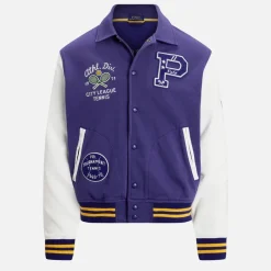Jackets|Coats|Dr. Martens Polo Ralph Lauren Tennis Cotton-Blend Varsity Jacket - S