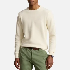 Knitwear|Polo Ralph Lauren Textured Cotton Knit Jumper - XXL
