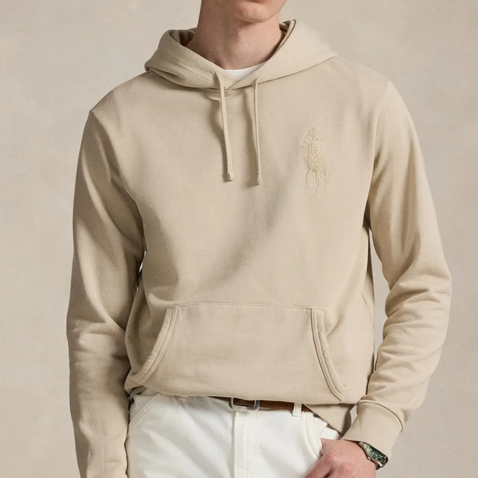 Sweatshirts|Loungewear|Dr. Martens Polo Ralph Lauren Tonal PP Loopback Cotton-Terry Hoodie - S