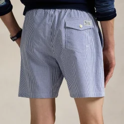 Swimshorts|Swimwear|Polo Ralph Lauren Traveler Seersucker Swimming Trunks - XL