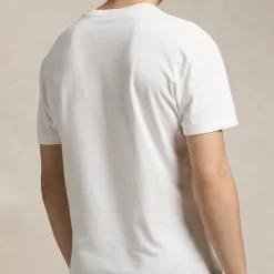 Loungewear|T-Shirts|Polo Ralph Lauren Varsity Custom-Fit Cotton-Jersey T-Shirt - S