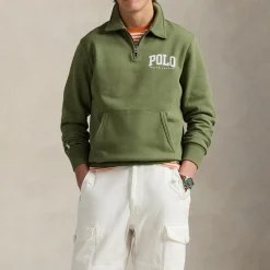 Sweatshirts|Dr. Martens Polo Ralph Lauren Varsity Cotton-Blend Jersey Jumper - S