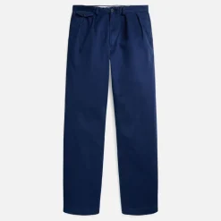Trousers|Dr. Martens Polo Ralph Lauren Whitman Cotton-Twill Pleated Chinos - W38/L32