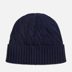 Hats|Dr. Martens Polo Ralph Lauren Women's Cotton Cableknit Hat - Hunter Navy
