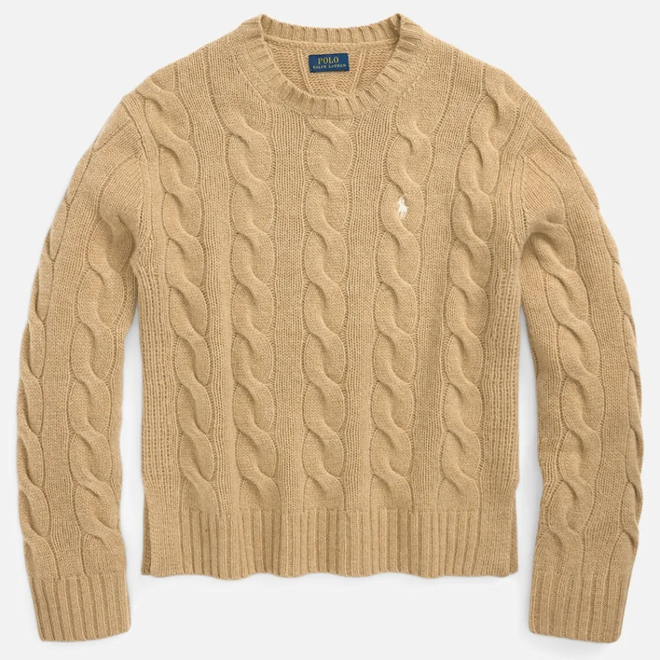 Knitwear|Dr. Martens Polo Ralph Lauren Wool-Blend Cable Knit Pullover - S