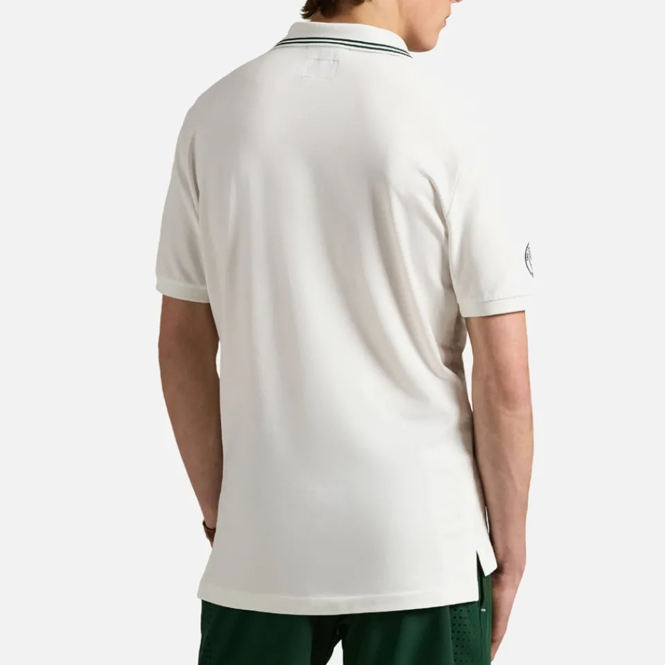 Polo Shirts|Dr. Martens Polo Ralph Lauren x Wimbledon Cotton Mesh Polo Shirt - M