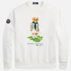 Sweatshirts|Dr. Martens Polo Ralph Lauren x Wimbledon Bear Cotton-Blend Fleece Jumper - XL