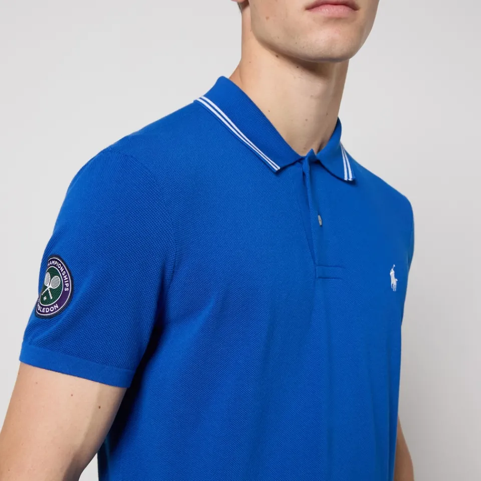 Polo Shirts|Dr. Martens Polo Ralph Lauren x Wimbledon Custom Slim Fit Cotton Polo Shirt - M