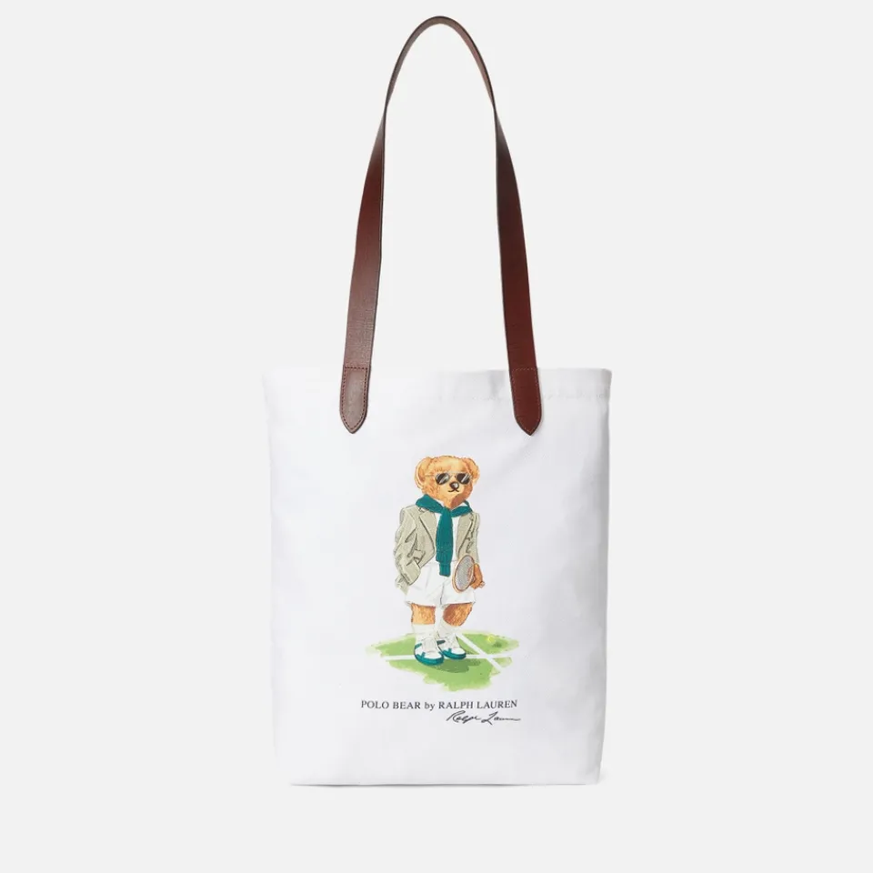Bags|Holiday Bags|Dr. Martens Polo Ralph Lauren x Wimbledon Bear Canvas Tote Bag