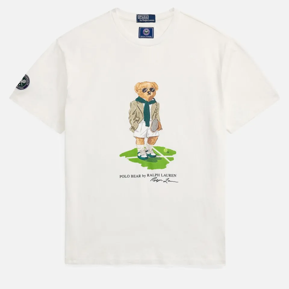 T-Shirts|T-Shirts|Dr. Martens Polo Ralph Lauren x Wimbledon Bear Cotton-Jersey T-Shirt - S