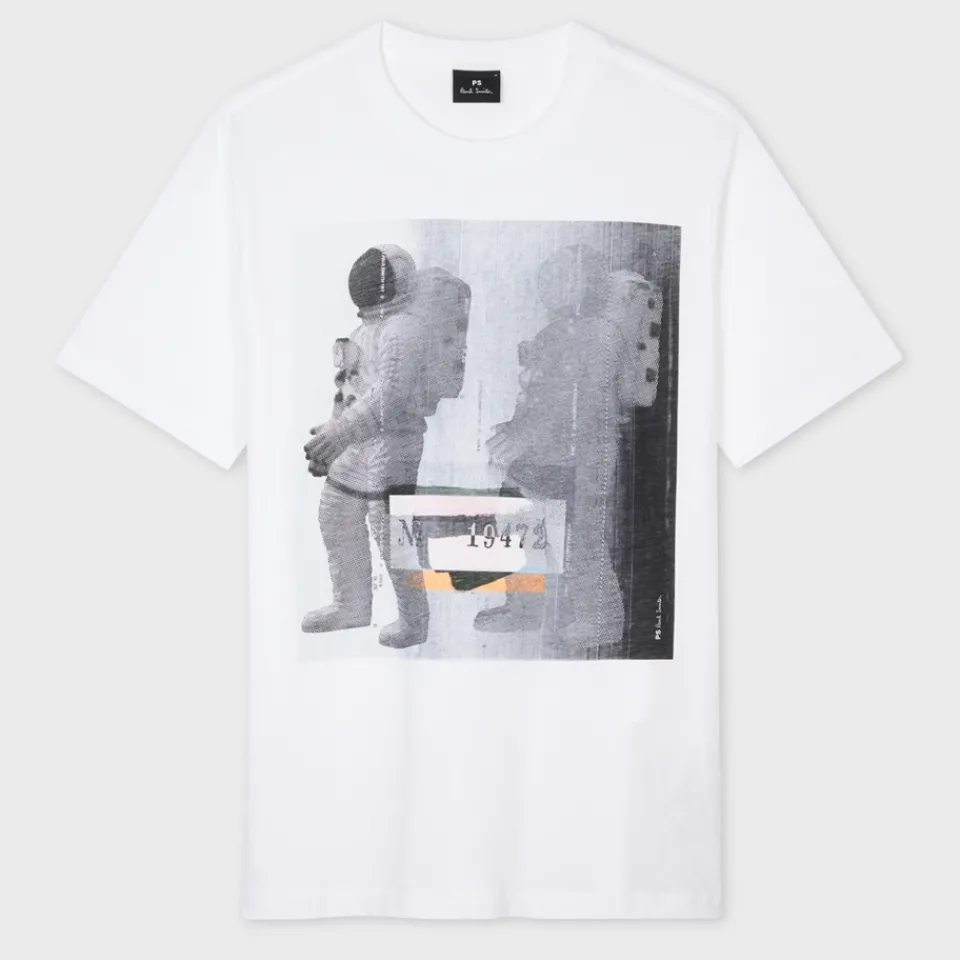 T-Shirts|T-Shirts|Polo Ralph Lauren PS Paul Smith Astronaut Cotton-Jersey T-Shirt - S