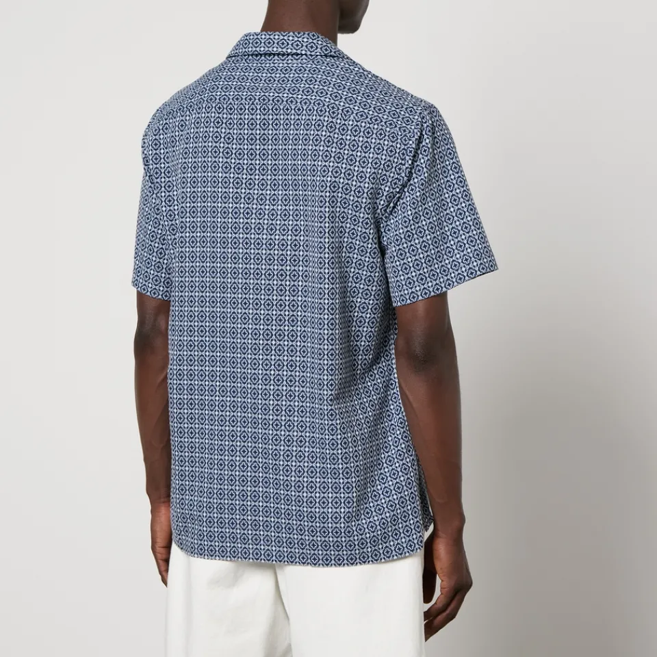 Shirts|Shirts|PS Paul Smith Boxy Pattern Jacquard Cotton Shirt - XXL