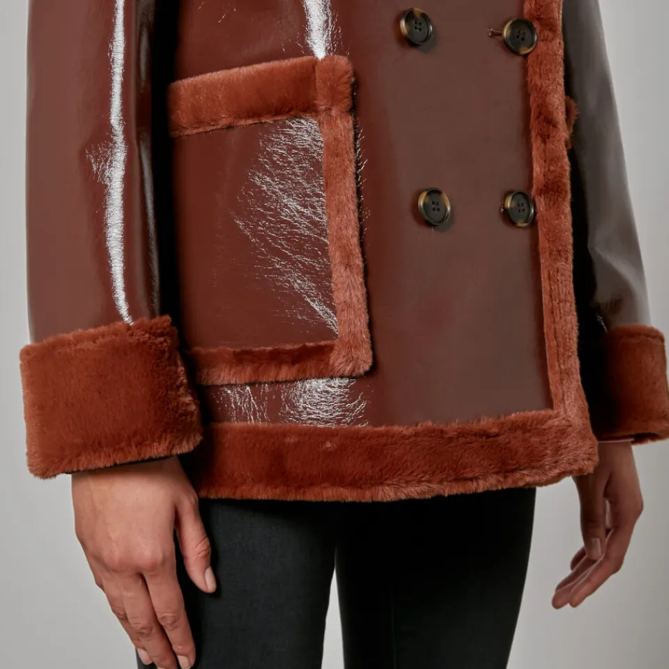 Jackets|Coats|Dr. Martens PS Paul Smith Faux Shearling Jacket - UK 8