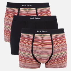 Underwear|PS Paul Smith Organic Cotton-Blend Three-Pack Boxer Shorts - S