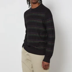 Knitwear|Dr. Martens PS Paul Smith Striped Cotton-Knit Crew-Neck Jumper - S