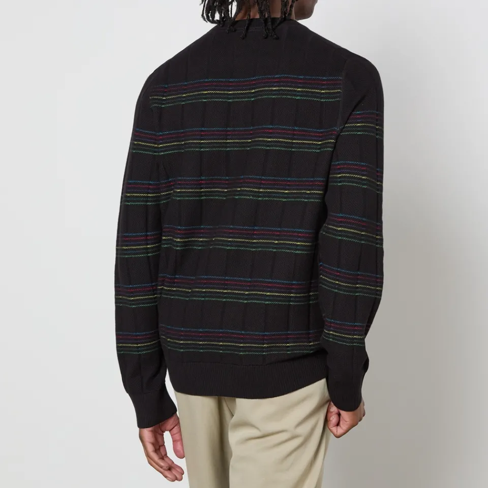 Knitwear|Dr. Martens PS Paul Smith Striped Cotton-Knit Crew-Neck Jumper - S