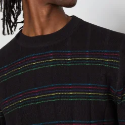 Knitwear|Dr. Martens PS Paul Smith Striped Cotton-Knit Crew-Neck Jumper - S