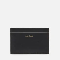 Wallets|PS Paul Smith Striped Leather Credit Card Case
