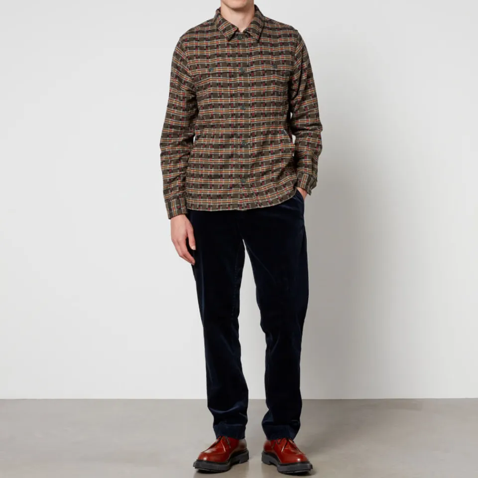 Shirts|Shirts|Dr. Martens PS Paul Smith Workwear Brushed Cotton-Jacquard Shirt Jacket - M