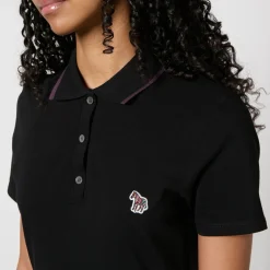 Dresses|Dresses|Dr. Martens PS Paul Smith Zebra Cotton-Piqué Polo Dress