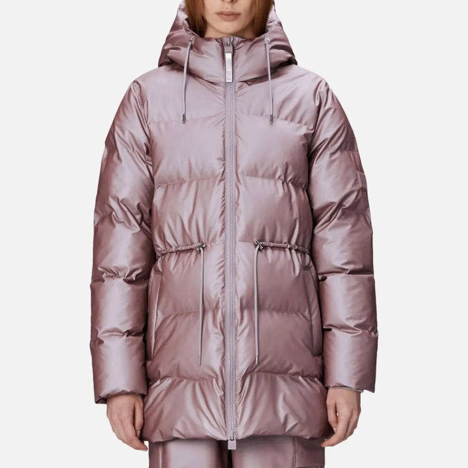 Jackets|Coats|Dr. Martens Rains Alta Long Coated Shell Puffer String W Jacket W3T4 - S