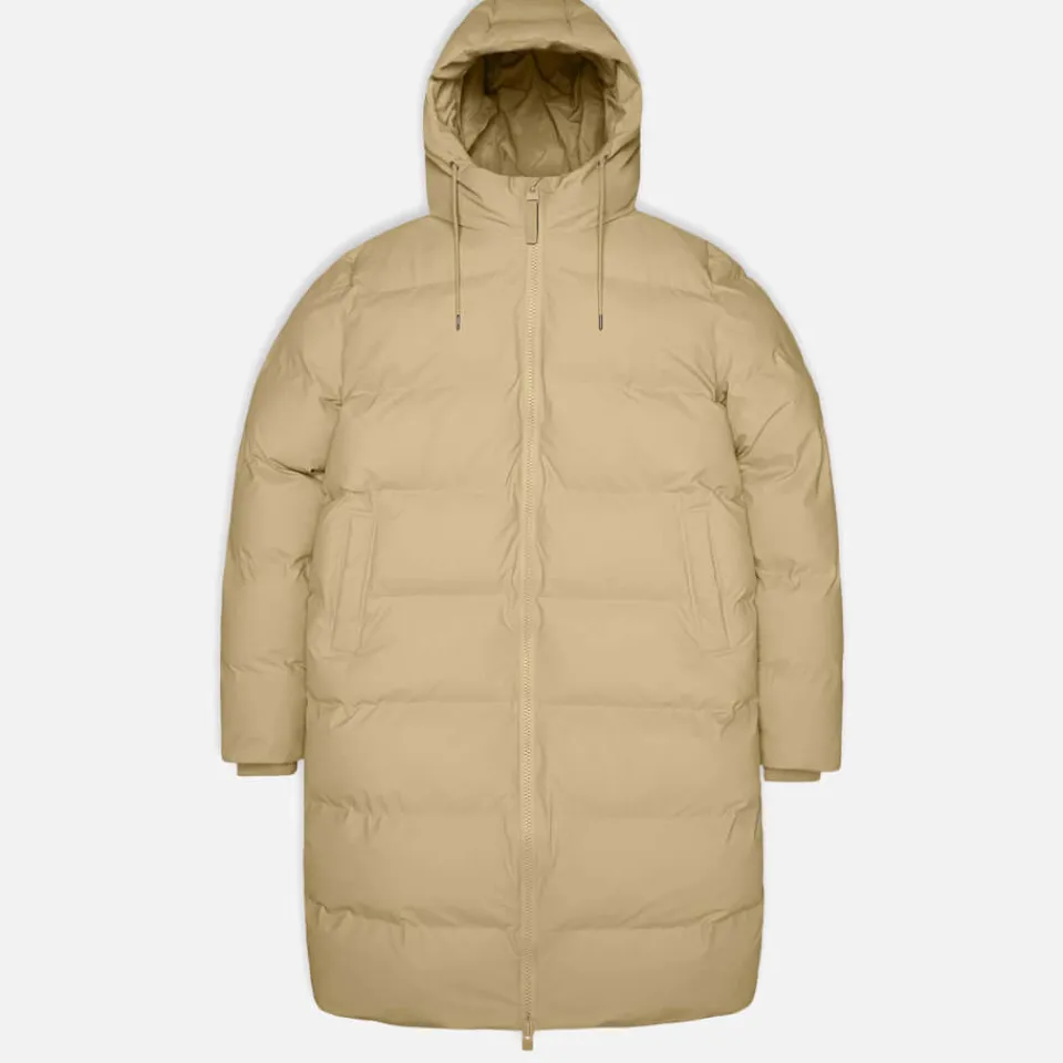 Jackets|Coats|Dr. Martens Rains Alta Long Coated-Shell Puffer Jacket - XS
