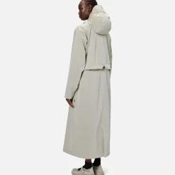 Jackets|Coats|RAINS Bold Longest W3 Matte Shell Jacket - M
