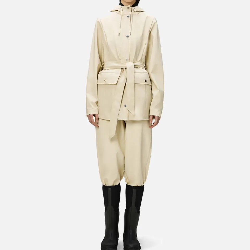 Jackets|Coats|RAINS Curve Matte Shell Jacket - M