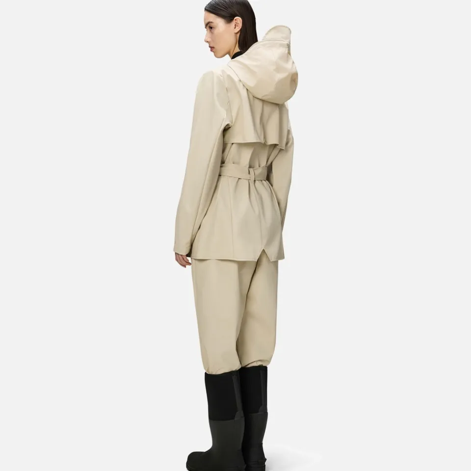 Jackets|Coats|RAINS Curve Matte Shell Jacket - M