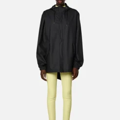 Jackets|Coats|RAINS Essential Matte-Shell Fishtail Jacket - S