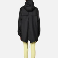 Jackets|Coats|RAINS Essential Matte-Shell Fishtail Jacket - S