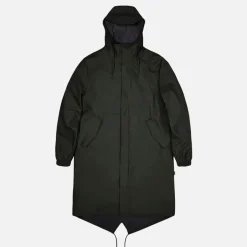 Jackets|Coats|Rotate Sunday Rains Fishtail Waterproof Shell Parka - XS