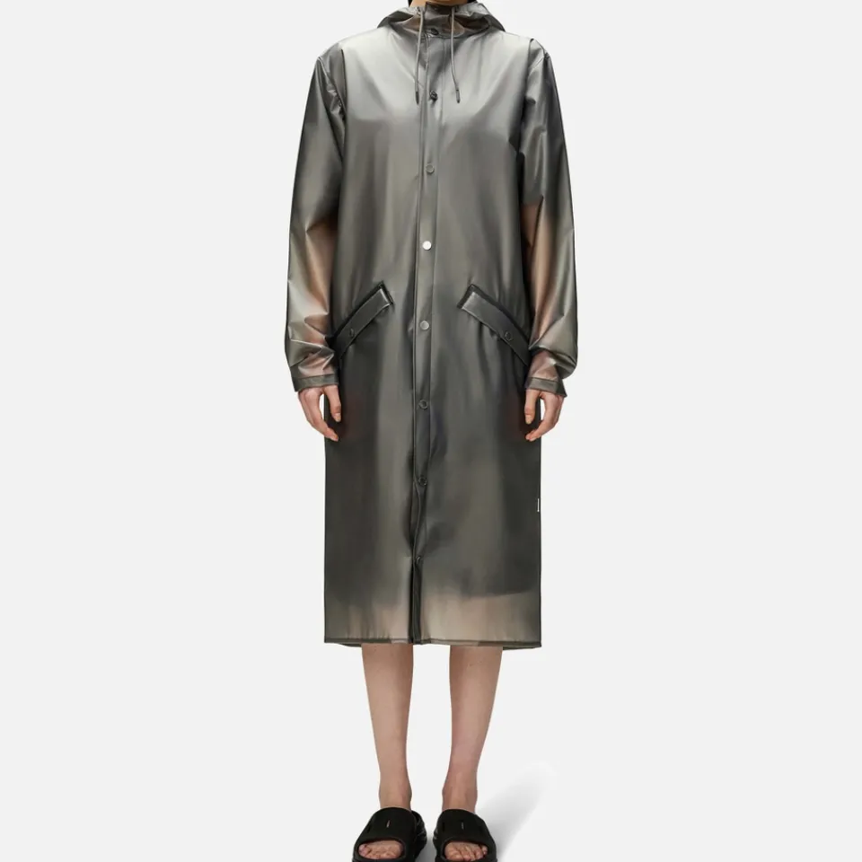 Jackets|Coats|RAINS Longer Matte-Shell Jacket - XS