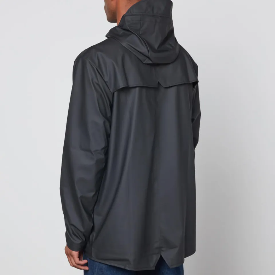 Jackets|Coats|Ganni RAINS Matte Shell Jacket - XS