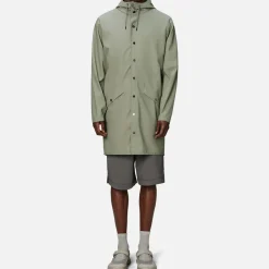Jackets|Coats|Hunza G Rains Matte Shell Long Jacket - L
