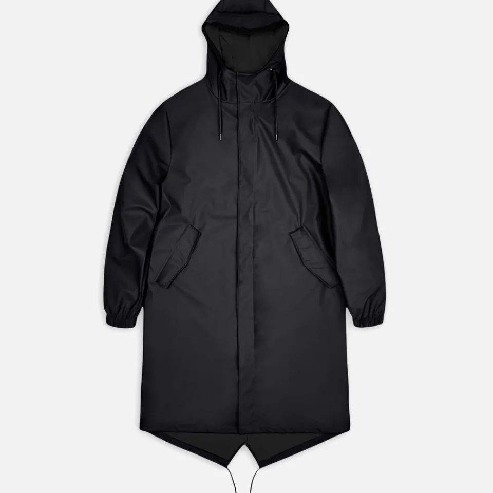 Jackets|Coats|Dr. Martens Rains Matte-Shell Fishtail Parka - XS