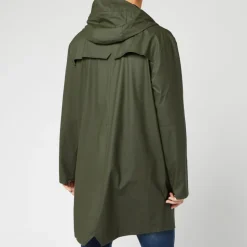 Jackets|Coats|Dr. Martens RAINS Men's Long Jacket - Green