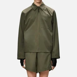 Shirts|Shirts|Rains Mito Matte-Shell Overshirt - M
