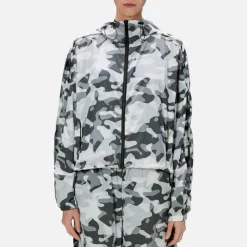 Jackets|Coats|Dr. Martens Rains Naha Camouflage-Print Nylon Jacket - S