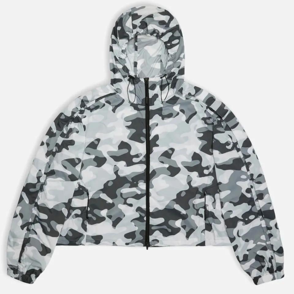 Jackets|Coats|Dr. Martens Rains Naha Camouflage-Print Nylon Jacket - S